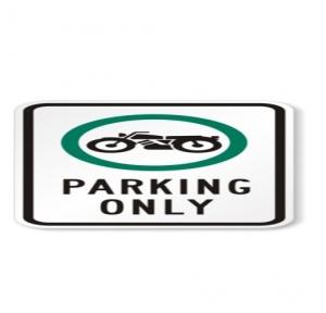 Usha Armour Bike Parking Signage, Size: 24 x 12 Inch